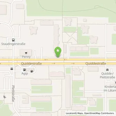 Standortübersicht der Tankstelle SWM Versorgungs GmbH in 81735 München