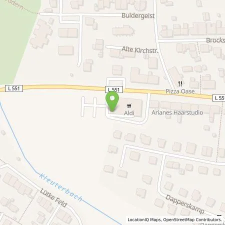 Standortübersicht der Tankstelle ALDI Nord Deutschland Stiftung & Co. KG in 48249 Dülmen