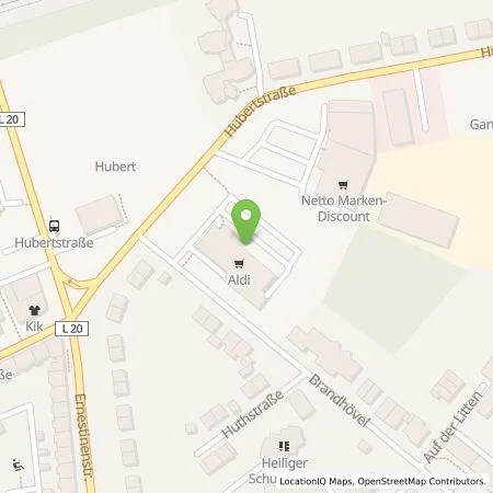 Standortübersicht der Tankstelle ALDI Nord Deutschland Stiftung & Co. KG in 45139 Essen