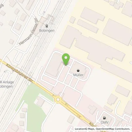 Standortübersicht der Tankstelle energie schwaben gmbh in 86399 Bobingen