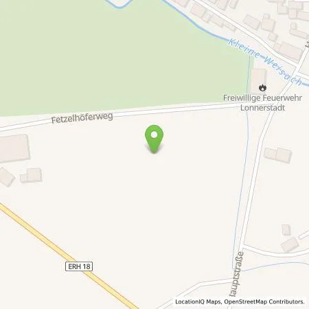 Standortübersicht der Tankstelle EnBW mobility+ AG und Co.KG in 91475 Lonnerstadt