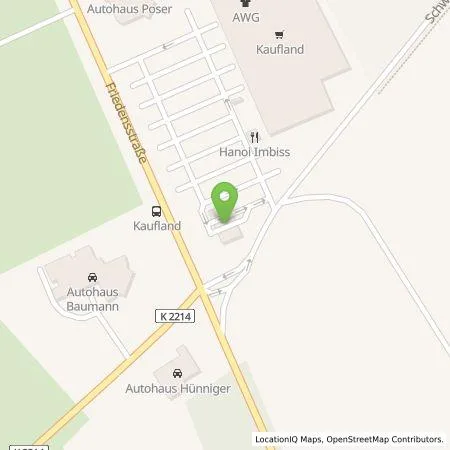 Standortübersicht der Tankstelle Kaufland Dienstleistung GmbH & Co. KG in 06712 Zeitz