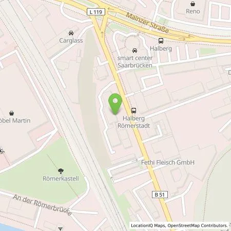 Standortübersicht der Tankstelle Elektro Köhler Gbr in 66121 Saarbrücken