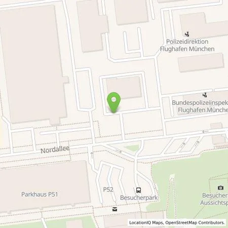 Standortübersicht der Tankstelle Audi AG in 85356 München-Flughafen