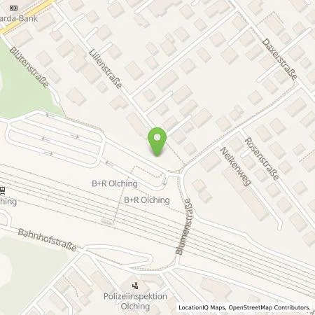 Standortübersicht der Tankstelle Stadtwerke Olching GmbH in 82140 Olching