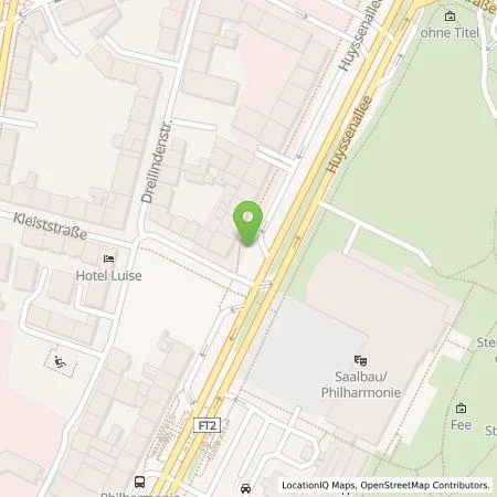 Standortübersicht der Tankstelle E.ON Drive Infrastructure GmbH in 45128 Essen