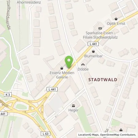 Standortübersicht der Tankstelle E.ON Drive Infrastructure GmbH in 45134 Essen