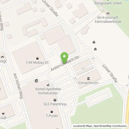 Standortübersicht der Tankstelle Fa. Anton Limbach in 53572 Unkel / Rhein