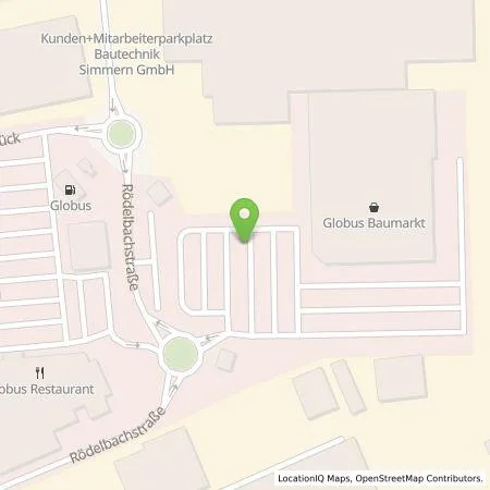 Standortübersicht der Tankstelle Pfalzwerke AG in 55469 Simmern