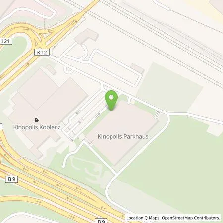 Standortübersicht der Tankstelle Kinopolis Koblenz GmbH & Co.KG in 56070 Koblenz