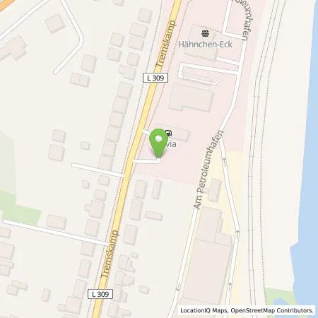 Standortübersicht der Tankstelle Boie GmbH & Co. KG in 23611 Bad Schwartau