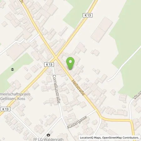 Standortübersicht der Tankstelle patrick Strecker in 52525 Heinsberg