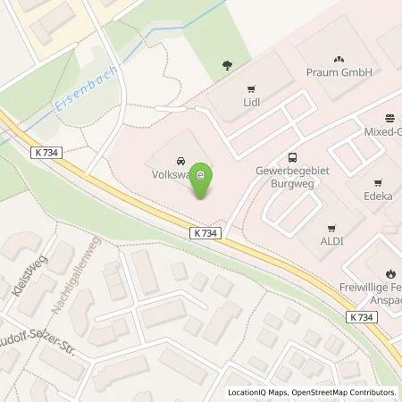 Standortübersicht der Tankstelle Autohaus Erlenhoff GmbH vorm. G.Löw in 61267 Neu-Anspach