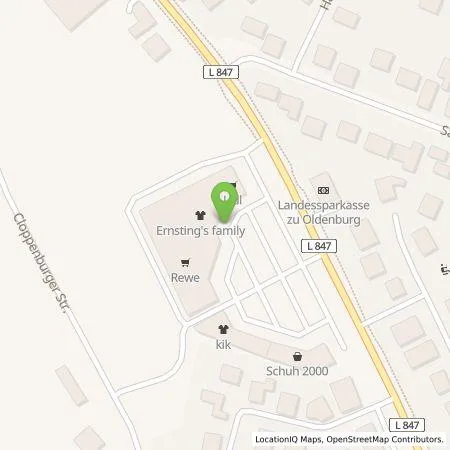 Standortübersicht der Tankstelle Lidl Dienstleistung GmbH & Co. KG in 49681 Garrel