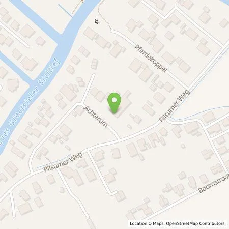 Standortübersicht der Tankstelle Ferienapartmens Ubbo & Tina GbR in 26736 Krummhörn