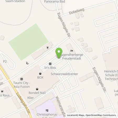 Standortübersicht der Tankstelle Bilkraft GmbH in 72250 Freudenstadt