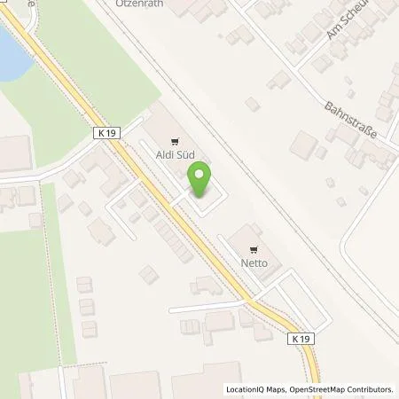 Standortübersicht der Tankstelle ALDI SÜD Immobilienverwaltungs-GmbH & Co. oHG in 41363 Jüchen
