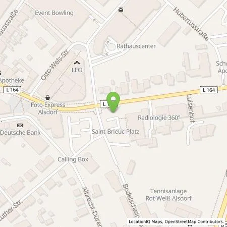 Standortübersicht der Tankstelle EWV Energie- und Wasser-Versorgung GmbH in 52477 Alsdorf