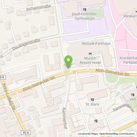 Standortübersicht der Tankstelle Freisinger Stadtwerke Versorgungs-GmbH in 85354 Freising