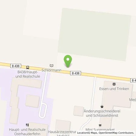 Standortübersicht der Tankstelle EWE Go GmbH in 26842 Ostrhauderfehn