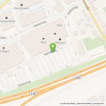 Standortübersicht der Tankstelle Kaufland Dienstleistung GmbH & Co. KG in 55218 Ingelheim am Rhein