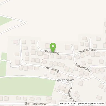 Standortübersicht der Tankstelle cocharge gmbh in 71737 Kirchberg an der Murr