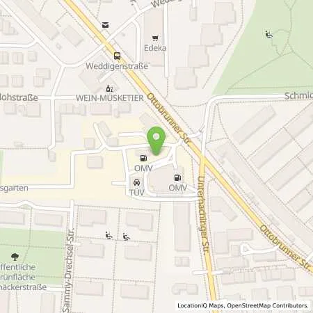 Standortübersicht der Tankstelle EnBW mobility+ AG und Co.KG in 81737 München