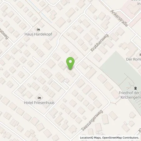 Standortübersicht der Tankstelle cocharge gmbh in 26736 Krummhörn