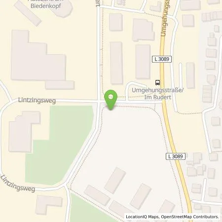 Standortübersicht der Tankstelle Erneuerbare für Marburg-Biedenkopf GmbH & Co. KG in 35043 Marburg