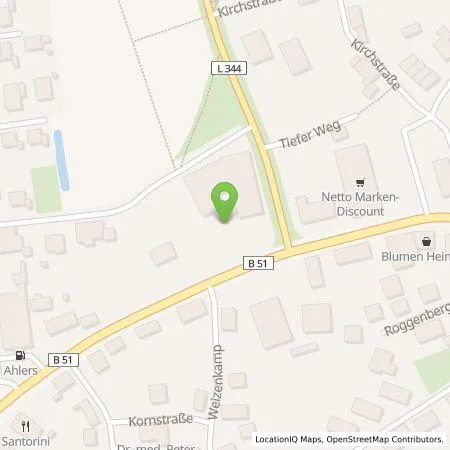 Standortübersicht der Tankstelle cocharge gmbh in 49406 Barnstorf