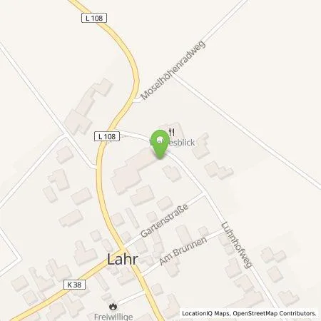 Standortübersicht der Tankstelle cocharge gmbh in 56288 Lahr