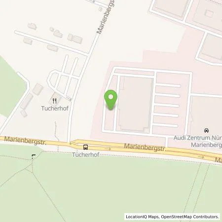 Standortübersicht der Tankstelle HomE of Mobility GmbH in 90411 Nürnberg