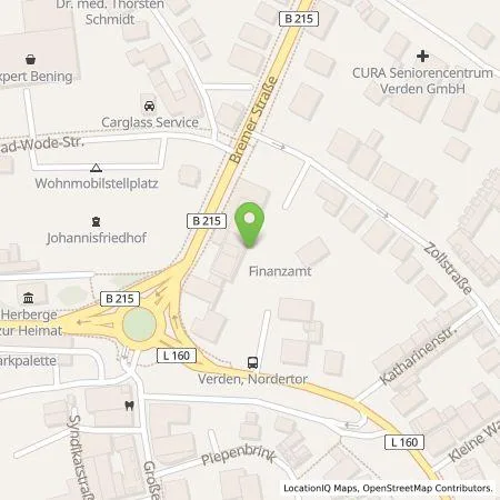 Standortübersicht der Tankstelle Mer Germany GmbH in 27283 Verden (Aller)