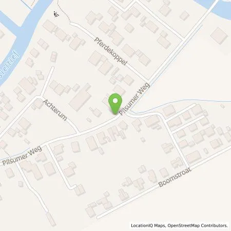 Standortübersicht der Tankstelle Lukas zum Broock in 26736 Krummhörn