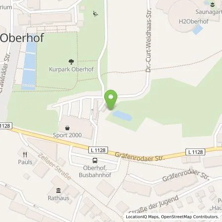 Standortübersicht der Tankstelle TEAG Mobil GmbH in 98559 Oberhof