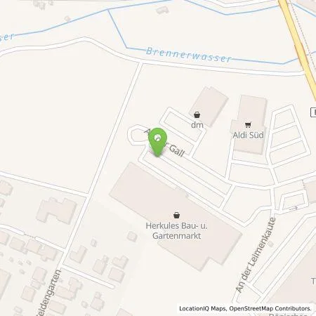 Standortübersicht der Tankstelle TEAG Mobil GmbH in 36341 Lauterbach (Hessen)