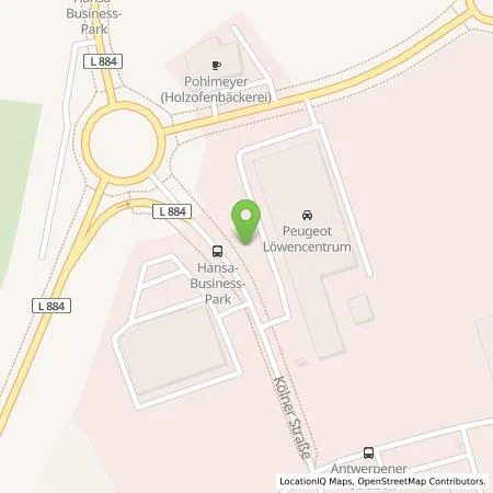 Standortübersicht der Tankstelle E.ON Drive GmbH in 48163 Münster