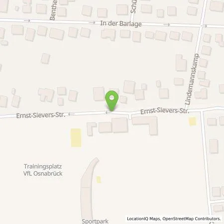 Standortübersicht der Tankstelle Osnabrücker Parkstätten-Betriebsgesellschaft mbH in 49078 Osnabrück