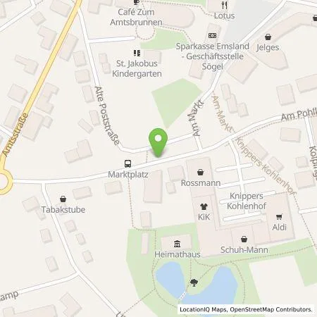 Standortübersicht der Tankstelle EWE Go GmbH in 49751 Sögel