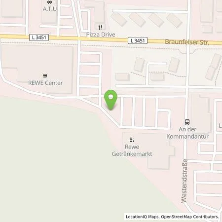 Standortübersicht der Tankstelle Bilkraft GmbH in 35578 Wetzlar