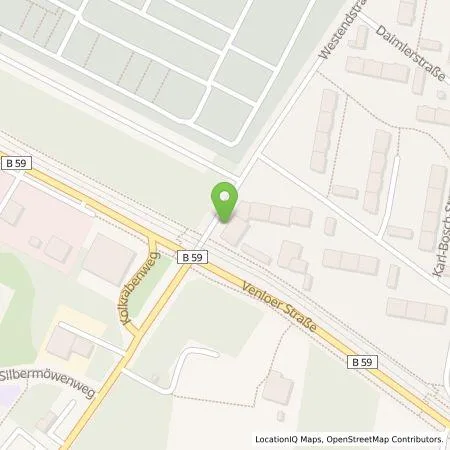 Standortübersicht der Tankstelle TankE GmbH in 50827 Köln