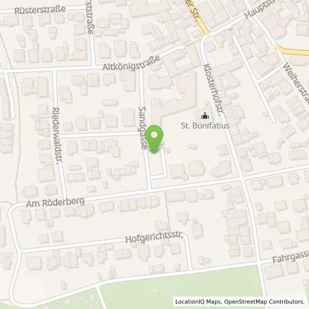 Standortübersicht der Tankstelle Maintal-Werke GmbH in 63477 Maintal