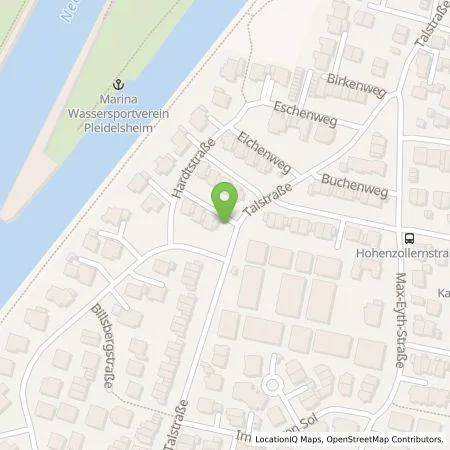 Standortübersicht der Tankstelle Süwag Vertrieb AG & Co. KG in 74385 Pleidelsheim