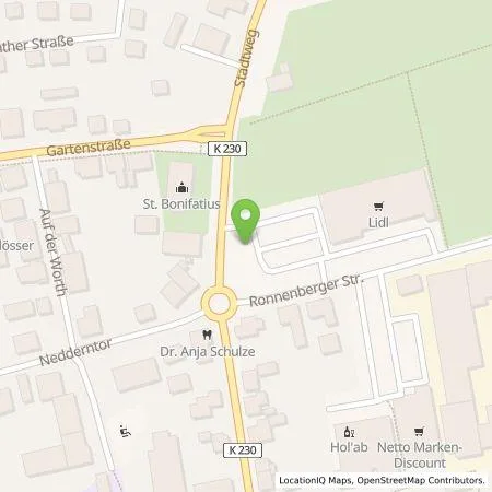 Standortübersicht der Tankstelle Lidl Dienstleistung GmbH & Co. KG in 30989 Gehrden