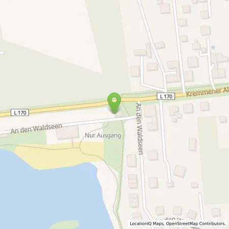 Standortübersicht der Tankstelle Energie & Mobilität Oranienburg GmbH in 16515 Oranienburg