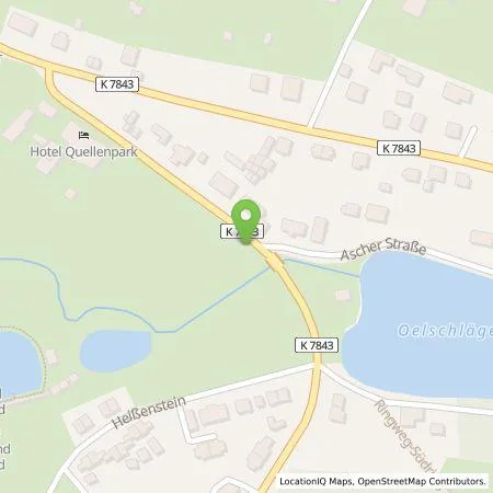 Standortübersicht der Tankstelle GK Software SE in 08645 Bad Elster