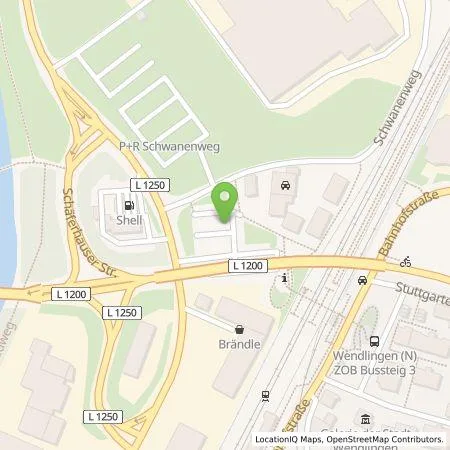 Standortübersicht der Tankstelle Teckwerke Bürgerenergie eG in 73240 Wendlingen am Neckar