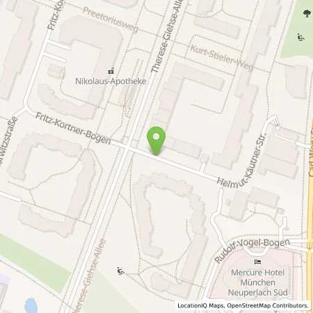 Standortübersicht der Tankstelle SWM Versorgungs GmbH in 81739 München