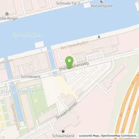 Standortübersicht der Tankstelle Stadtwerke Duisburg AG in 47051 Duisburg