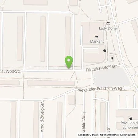 Standortübersicht der Tankstelle SWS Energie GmbH in 18435 Stralsund